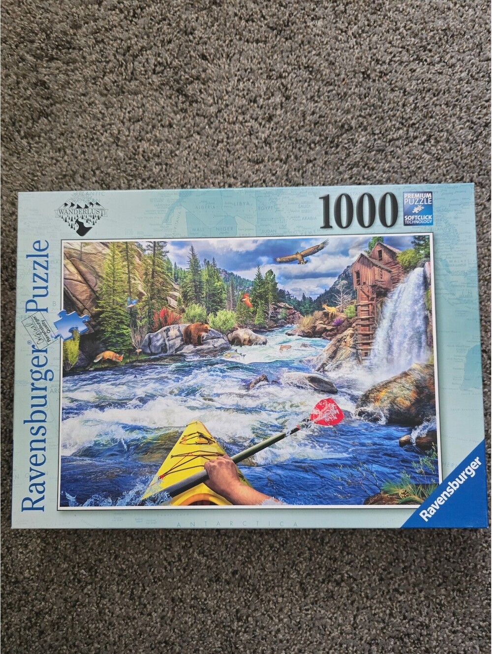 Ravensburger Wanderlust White Water Kayaking 1000 Pc Puzzle Jason Taylor